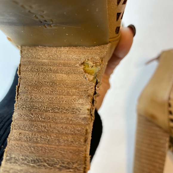 Report Ronda Tan Sandal Booties  Sz 9.5 - Picture 13 of 16